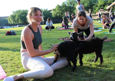 Campus Rec Goat Yoga